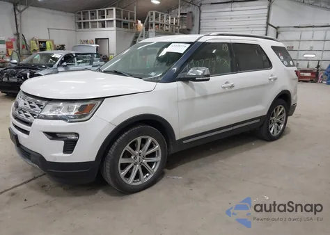 2019 Ford Explorer Xlt z USA, uszkodzony, nr VIN 1FM5K8D83KGA38701